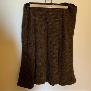 Tweed Wool Skirt